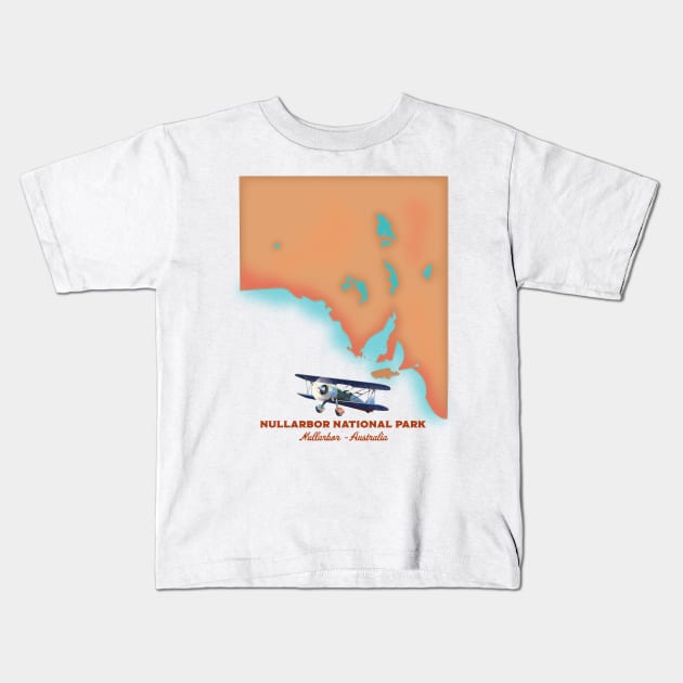 Nullarbor National Park Kids T-Shirt by nickemporium1